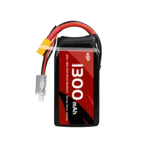 High-discharge 22.2V 6S Racing-drone battery photography white background