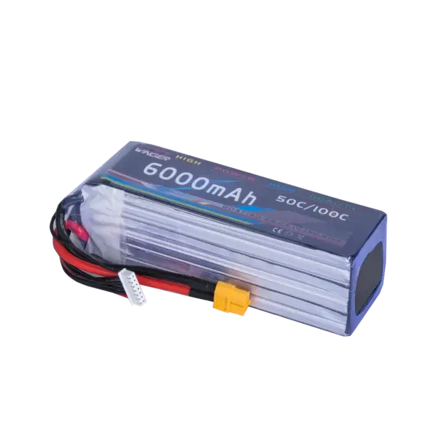 WES 6S LiPo Drone Battery Pack 6000mAh - Image 4