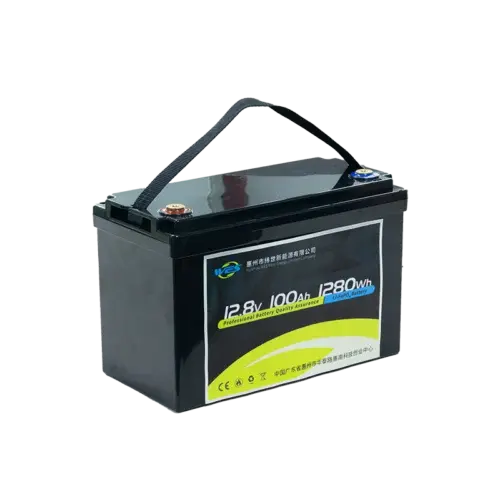 WES 12.8V 100Ah LiFePO4 Battery — 1280Wh, 300A Peak