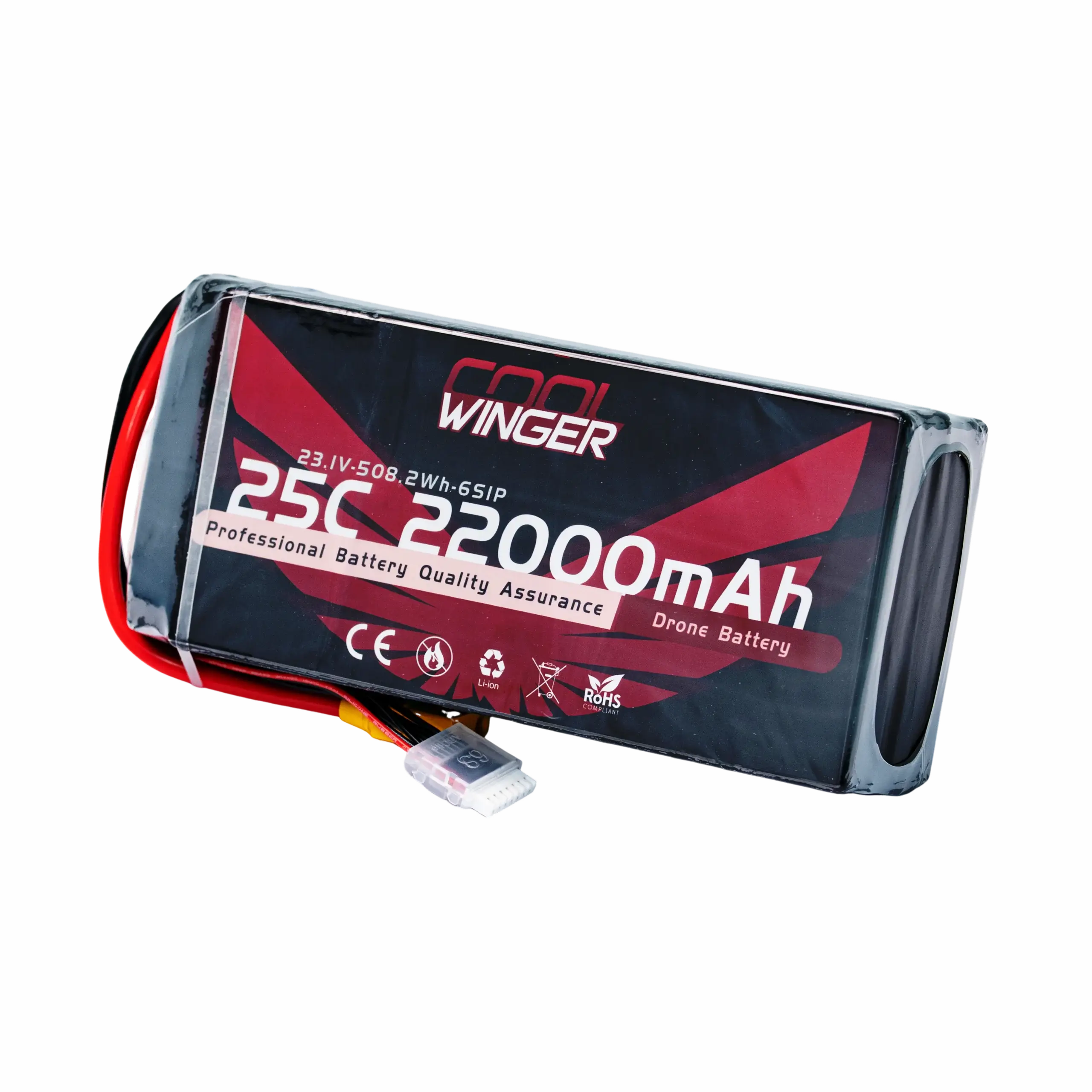 WES 6S LiPo Drone Battery Pack 22000mAh