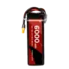 High-discharge 22.2V 6S anti-drone battery for jammer gun studio shot