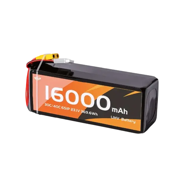 16000mAh 6S1P LiHV LiPo Battery Pack | WES High Performance Drone