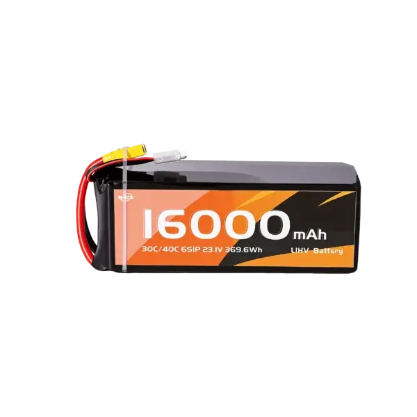 16000mAh 6S1P LiHV LiPo Battery Pack | WES High Performance Drone