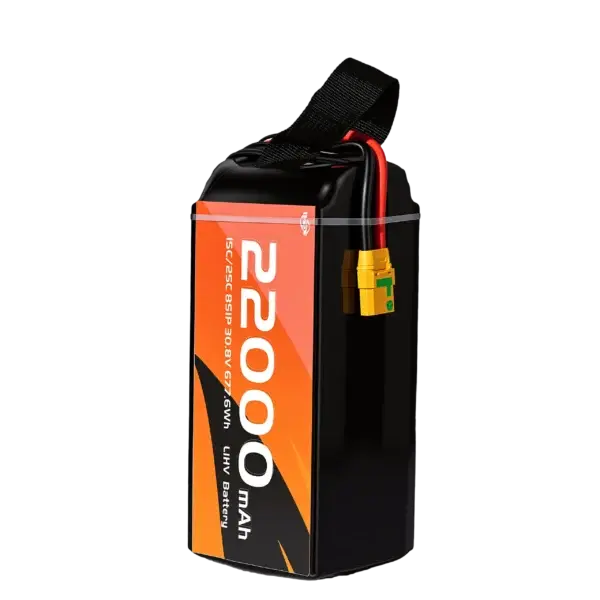 22000mah-heavy-lift-drone-battery-XT90-plug-4-scaled-1.webp 22000mAh-8S1P LiHV LiPo Battery Pack :High Performance Drone battery by WES