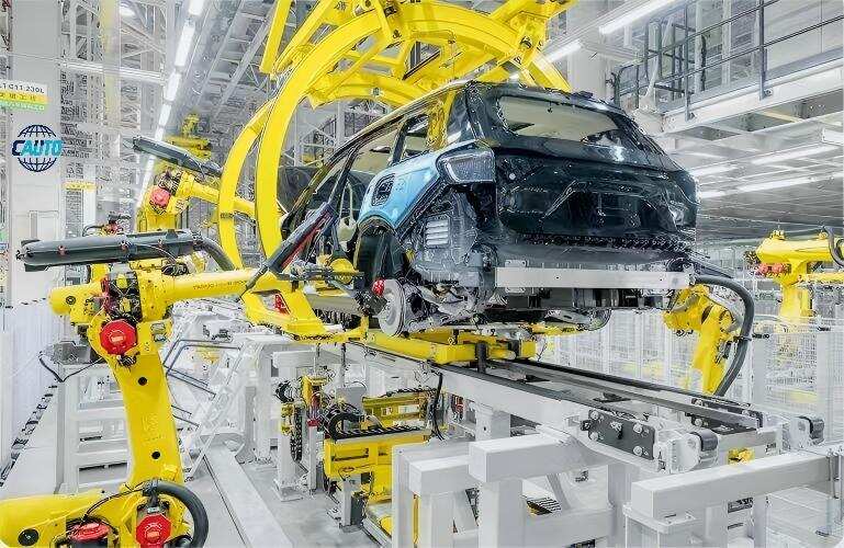 CKD Car Welding Production Line for automotive manufacturing factory