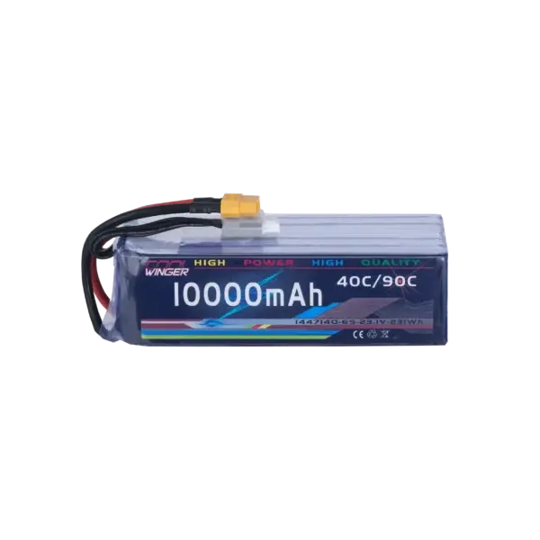WES 6S 锂聚合物无人机电池组 10000mAh