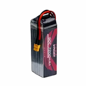 7200mAh-6S1P LiHV LiPo Battery Pack ：High Performance Drone battery by WES
