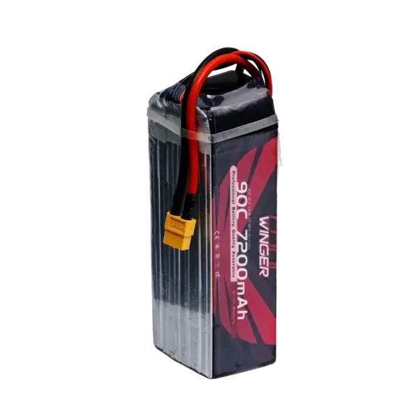 7200-scaled-1.webp 7200mAh-6S1P LiHV LiPo Battery Pack :High Performance Drone battery by WES