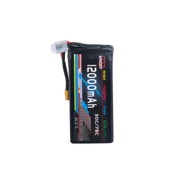 WES 6S 锂聚合物无人机电池组 12000mAh
