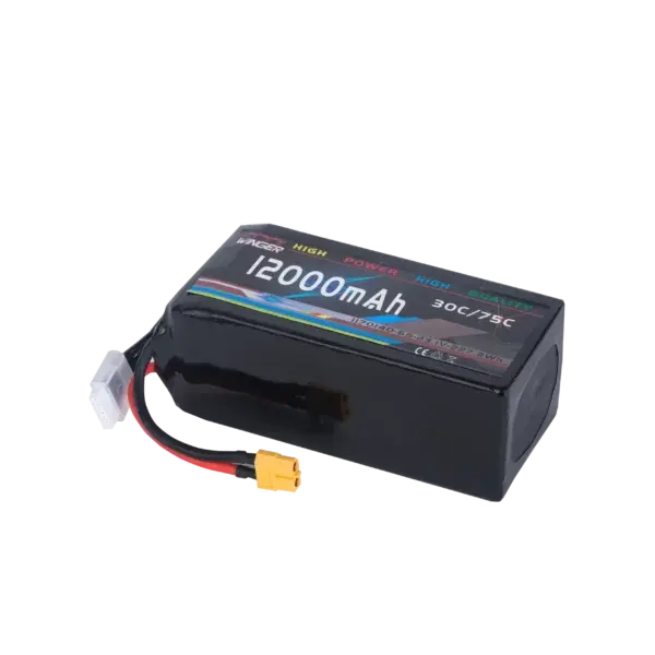 WES 6S 锂聚合物无人机电池组 12000mAh
