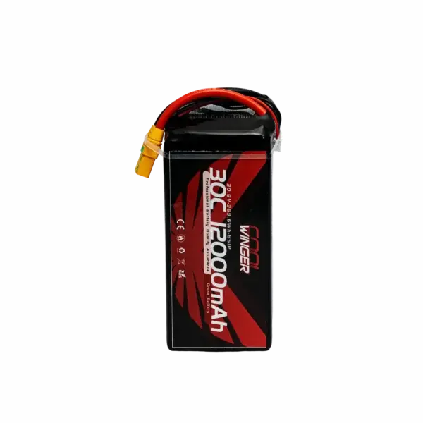12000mAh-8S1P LiHV LiPo Battery Pack ：High Performance Drone battery by WES