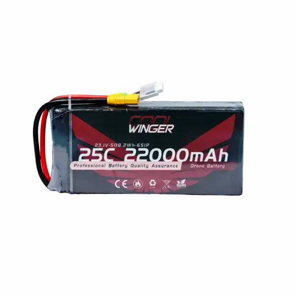 4.45V Ultra-High Voltage Battery 22000mAh 25C Pulse Discharge by WESbattery