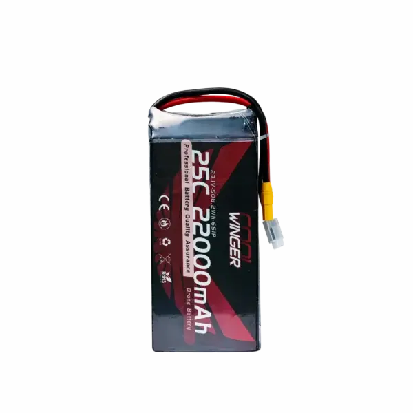 4.45V Ultra-High Voltage Battery 22000mAh 25C Pulse Discharge by WESbattery