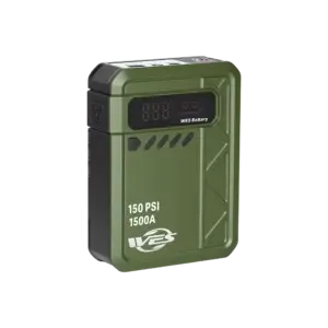 Portable Car Battery Jump Starter: 1200A Peak Power & -40°C Extreme Cold Start