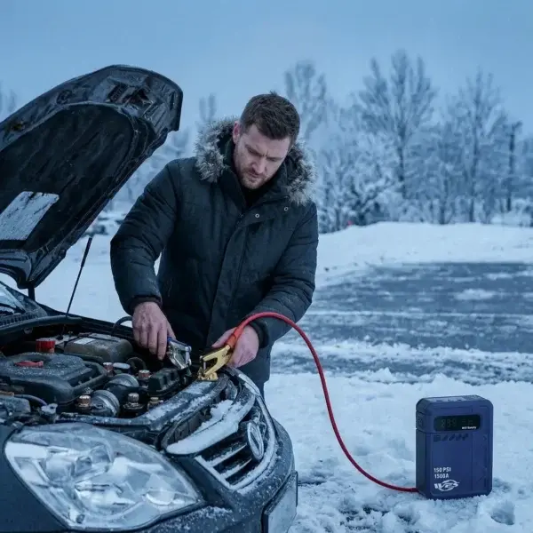 Portable-Car-Battery-Jump-Starter1.webp Portable Car Battery Jump Starter: 1200A Peak Power & -40°C Extreme Cold Start
