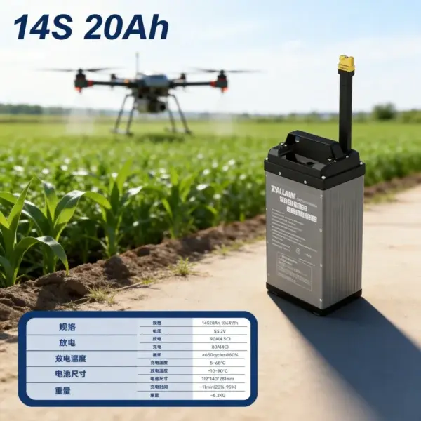 WEBP2-1-scaled-1.webp 14S20Ah 1064Wh Battery for Agriculture Drone: High-Performance Smart Power Solution | WES Battery