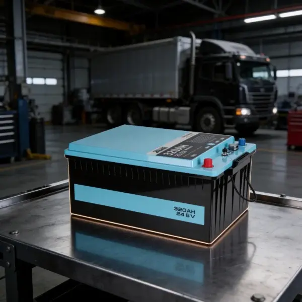 IATF16949 Certified 24V 280Ah Truck Parking Starter Battery & Start-Stop Phosphate Lifepo4 Battery Pack | WES Battery