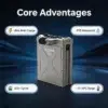 14S20Ah 1064Wh Smart Battery for Agriculture Drone| WES Battery