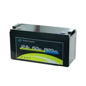 WES 12.8V 150Ah LiFePO4 Battery — 1920Wh, 150A Peak