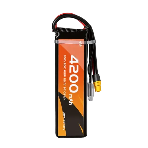 compact-4200mah-23v-lihv-battery-fpv-scaled-1.webp WES 6S LiPo Drone Battery Pack 4200mAh