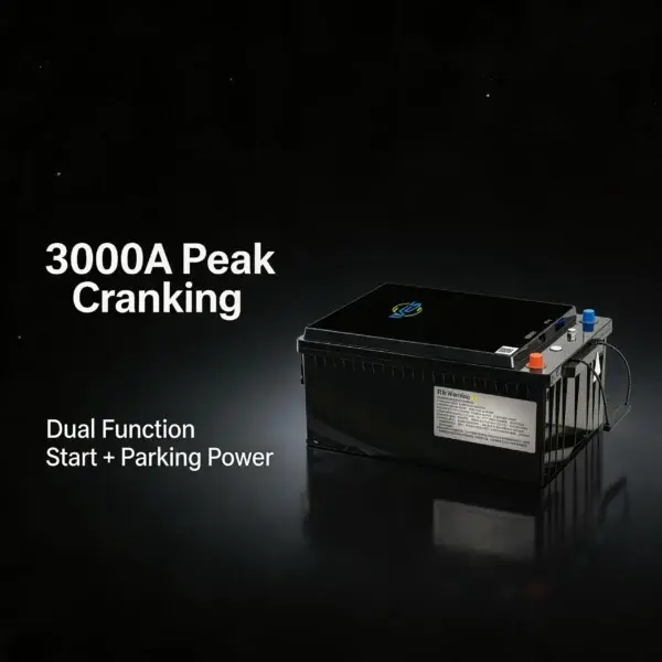 24V Cranking & Auxiliary Lithium Battery: High-Performance Starting & Parking Power | WES Battery